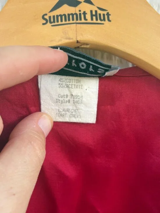 Vintage Mirrors Western Tapestry Vest Women's Large Red Horses Pearl Button 90s - Picture 3 of 10